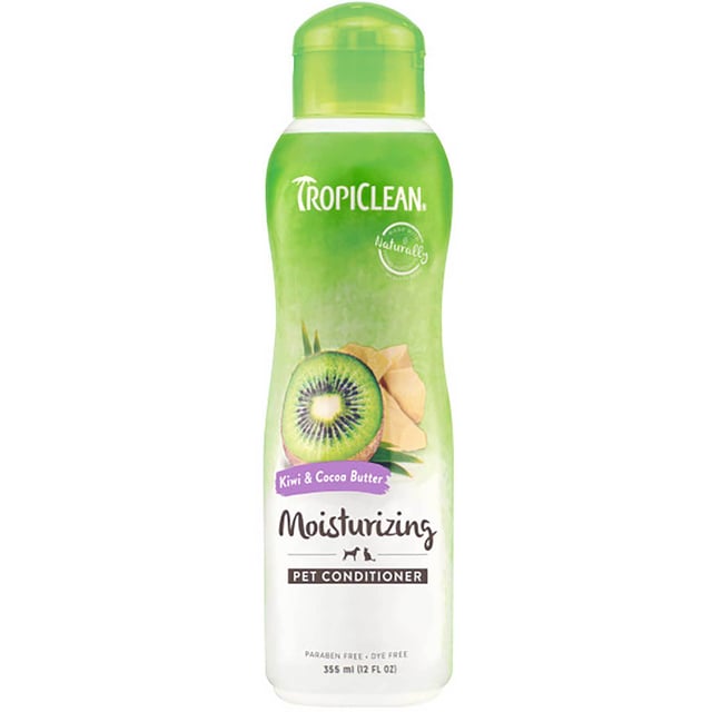 TropiClean Kiwi & Cocoa Butter Conditioner 355 ml