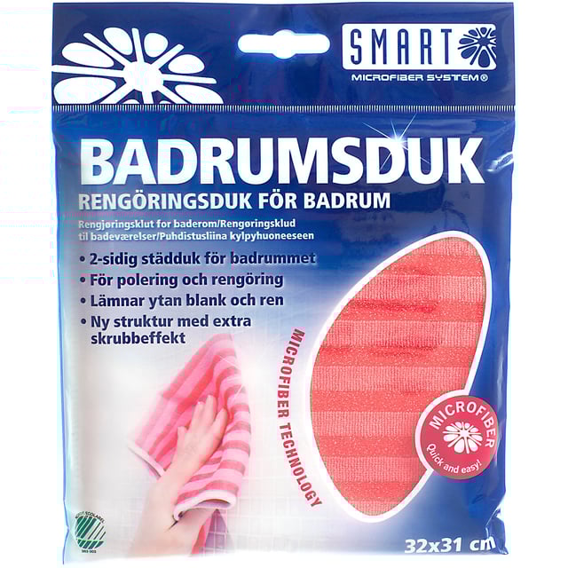 Smart Microfiber Badrumsduk 1 st
