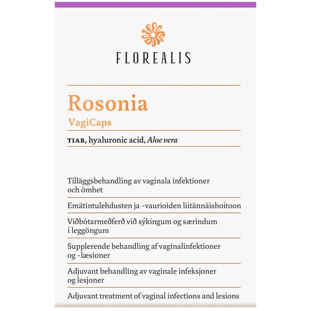 Florealis Rosonia Vaginala Kapslar 10 st