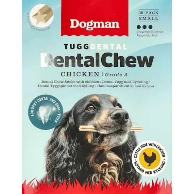 Dogman Tugg Dental Kyckling 28 st
