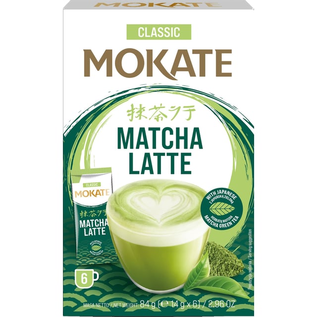 Mokate Matcha Latte 6 st