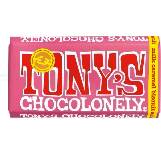 Tony´s Chocolonely Caramel Biscuit 180g