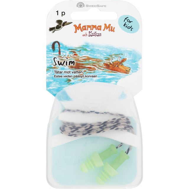 Swedsafe Öronproppar Swim For Kids Mamma Mu