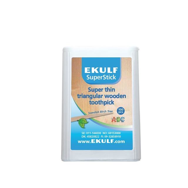 EKULF SuperStick Dubbel tandsticka 100 st