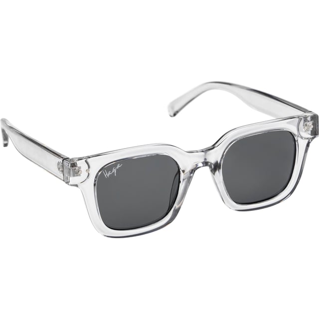 Haga Eyewear Glasgow Transparent Light Grey Smoke lens