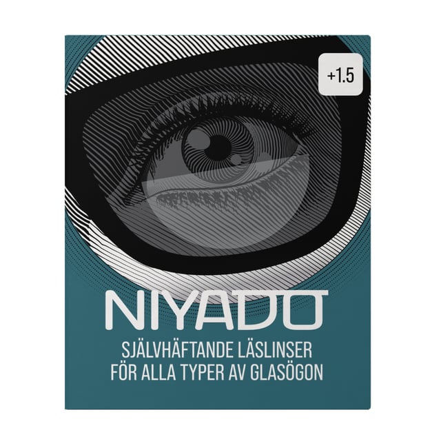 Niyado Självhäftande Linser Med Styrka +1.5