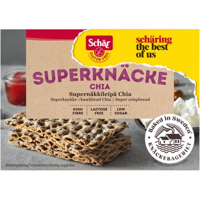 Schär Superknäcke Chia 140 g