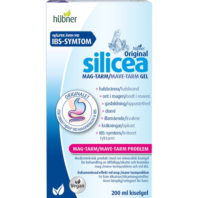 Silicea Mag-Tarm Kiselgel 200 ml