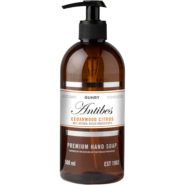 Gunry Flytande Tvål Premium French Cedarwood Citrus 500 ml