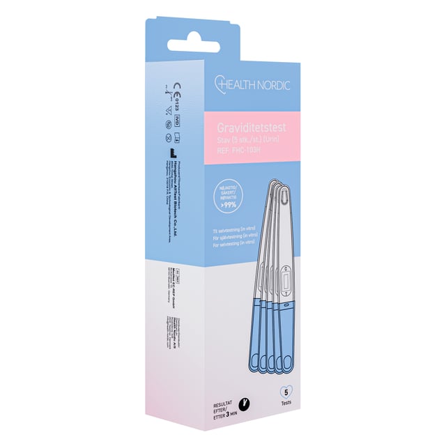 Health Nordic Graviditetstest Sticka 5 st