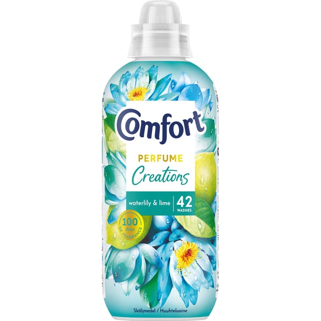 Comfort Sköljmedel Waterlily & Lime 762 ml