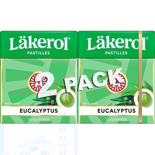 Läkerol Eucalyptus 2-pack