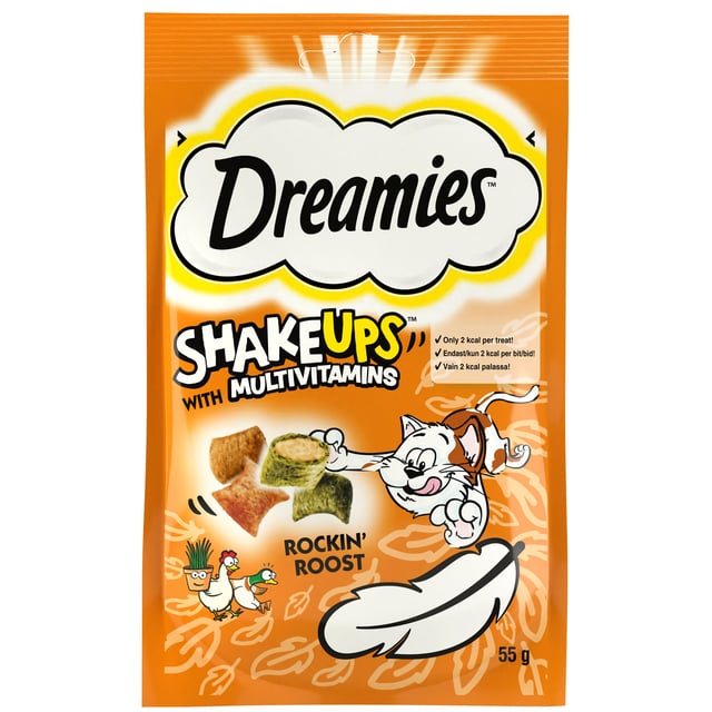 Dreamies Kattgodis Rockin' Roost 55 g