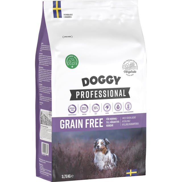 Doggy Professional Grain Free 3,75 kg