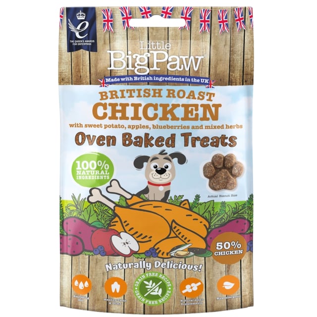 Little BigPaw Chicken,Potato, Apples, Blueberries & Herbs 130 g