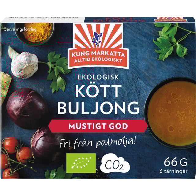 Kung Markatta Köttbuljongtärningar 6 st