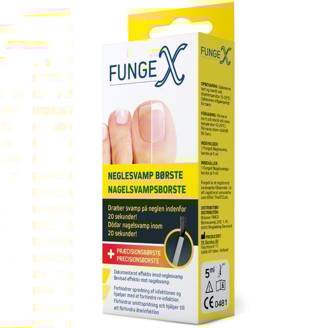 FungeX Nagelsvampspensel 3i1 5 ml