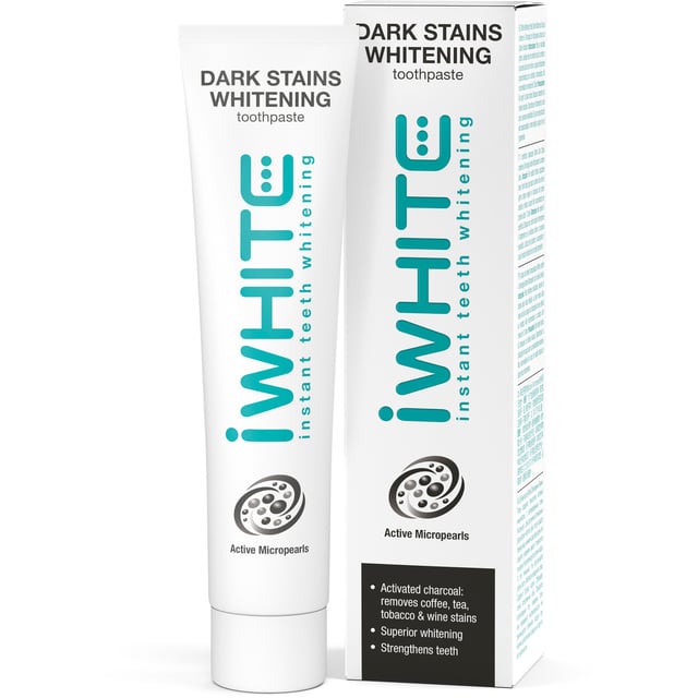 iWhite Dark Stains Tandkräm 75 ml