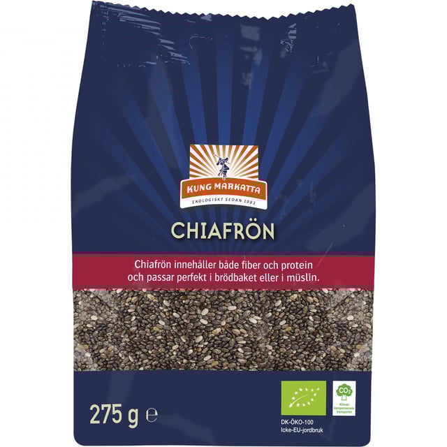 Kung Markatta Ekologiska Chiafrön 275g