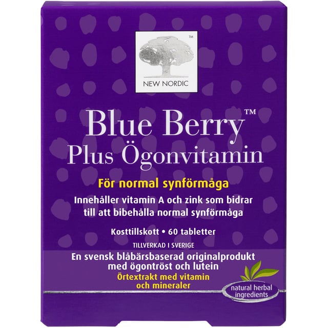 Blue Berry Plus ögonvitamin 60 st