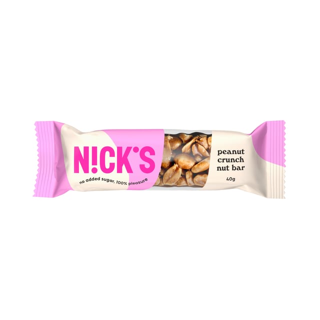 Nick's Nut Bar Peanut Crunch 40 g