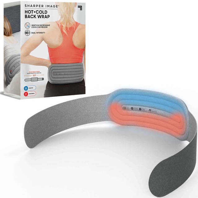 Sharper Image Compression Back Wrap Heated