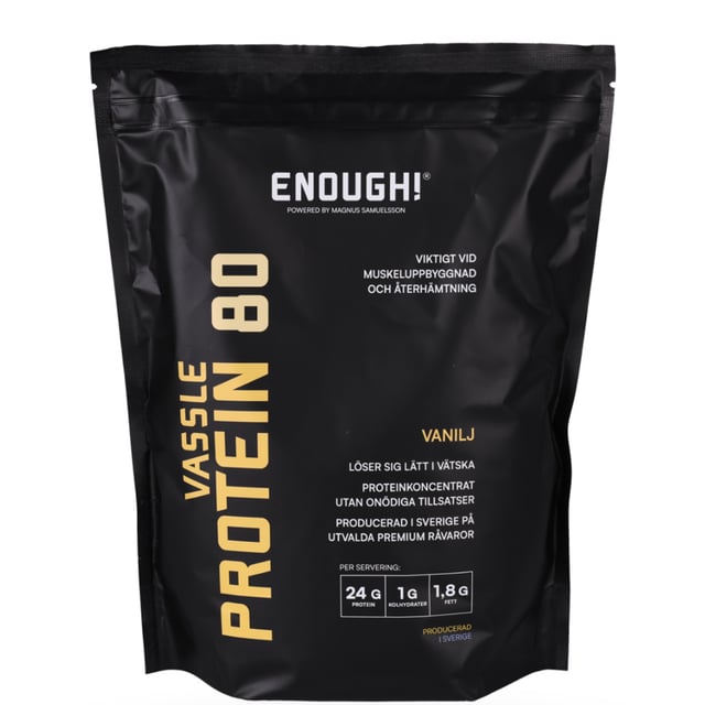 Enough Proteinkoncentrat Vanilj 1 kg