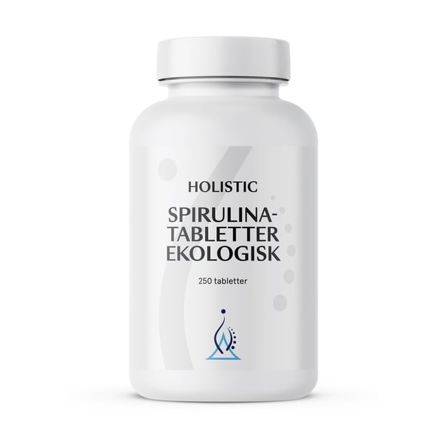 Holistic Spirulinatabletter Ekologisk 250 tabletter