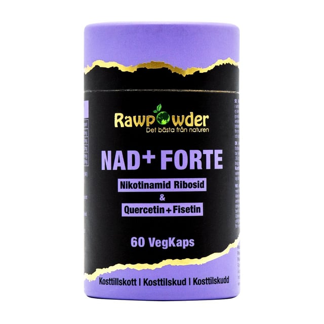 Rawpowder NAD+ Forte 60 kapslar