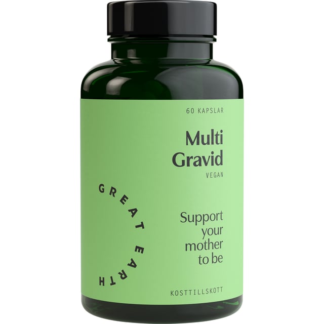 Great Earth Multi Gravid 60 kapslar