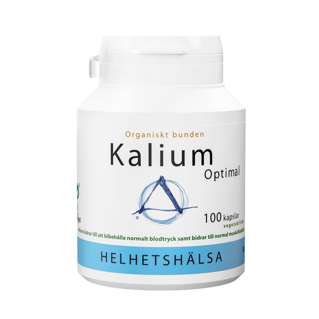 Helhetshälsa KaliumOptimal 280 mg 100 kapslar