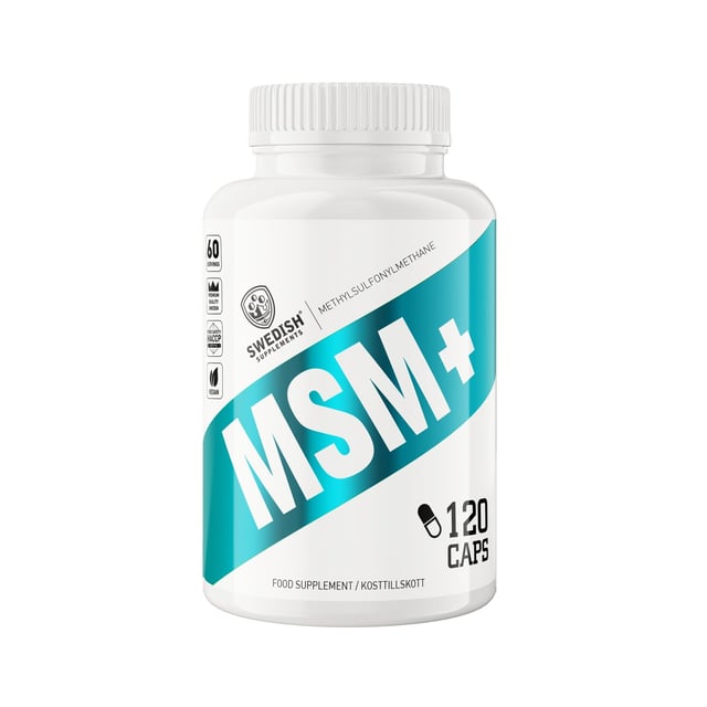 Swedish Supplements MSM+ 120 kapslar