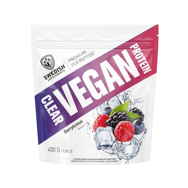 Swedish Supplements Clear Vegan Protein Berry Bomb 400 g