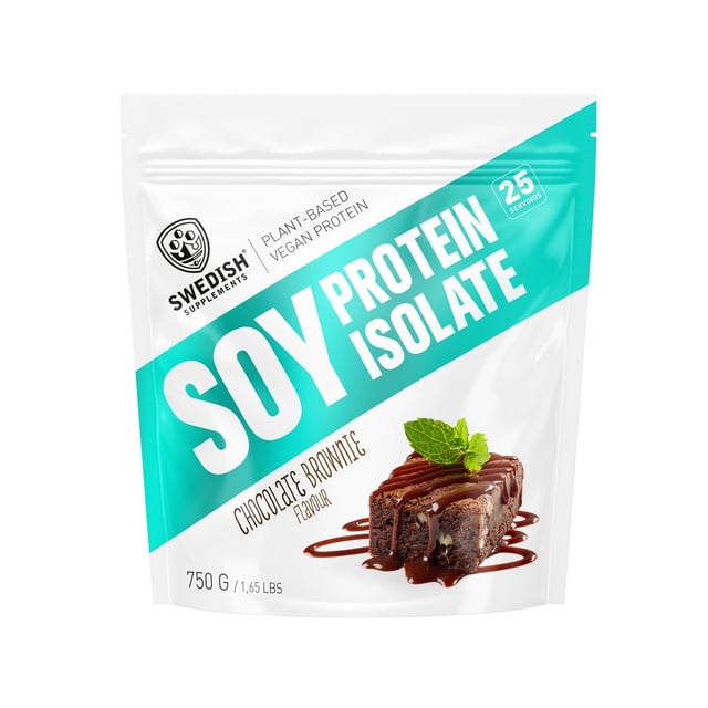 Swedish Supplements Soy Protein Isolate Chocolate Brownie 750 g