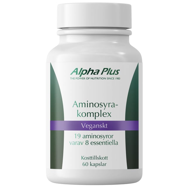 Alpha Plus Aminosyrakomplex 60 kapslar
