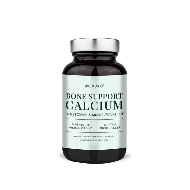 Nordbo Bone Support Calcium 90 kapslar