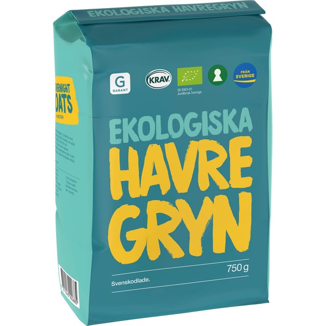 Garant Ekologiska Havregryn 750g