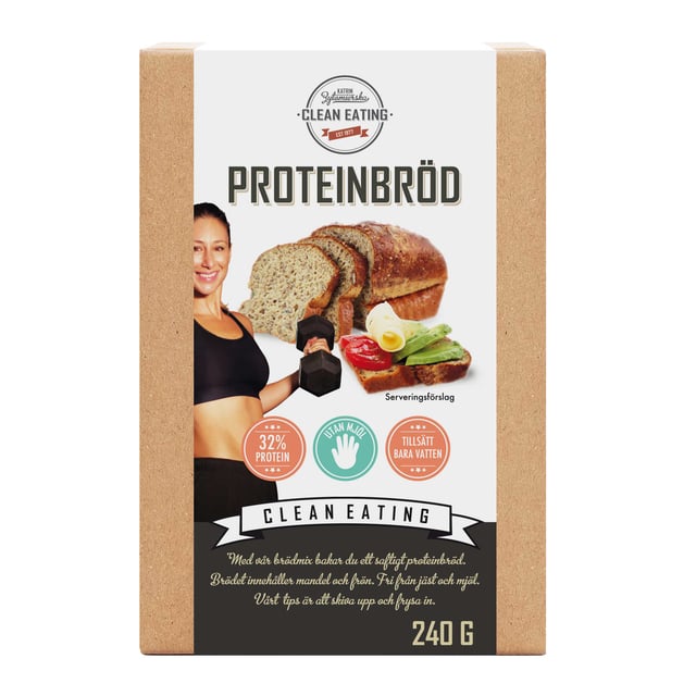 Clean Eating Proteinbröd 240g