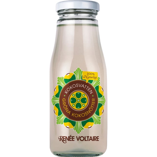 Renée Voltaire Kokosvatten - 100% gröna kokosnötter 250 ml