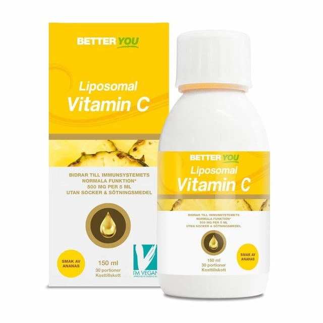 Better You Liposomal Vitamin-C Ananas 150 ml