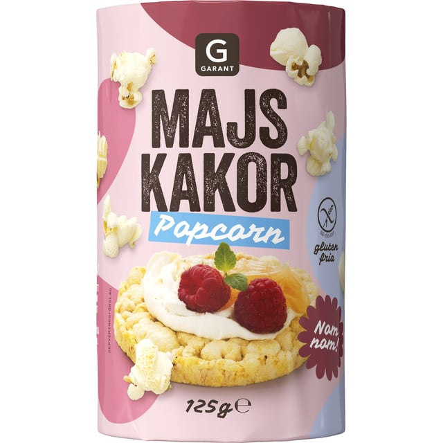 Garant Majskakor Popcorn 125 g