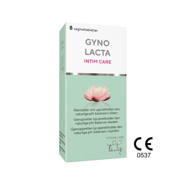 Vitabalans Gynolacta 8 vaginaltabletter