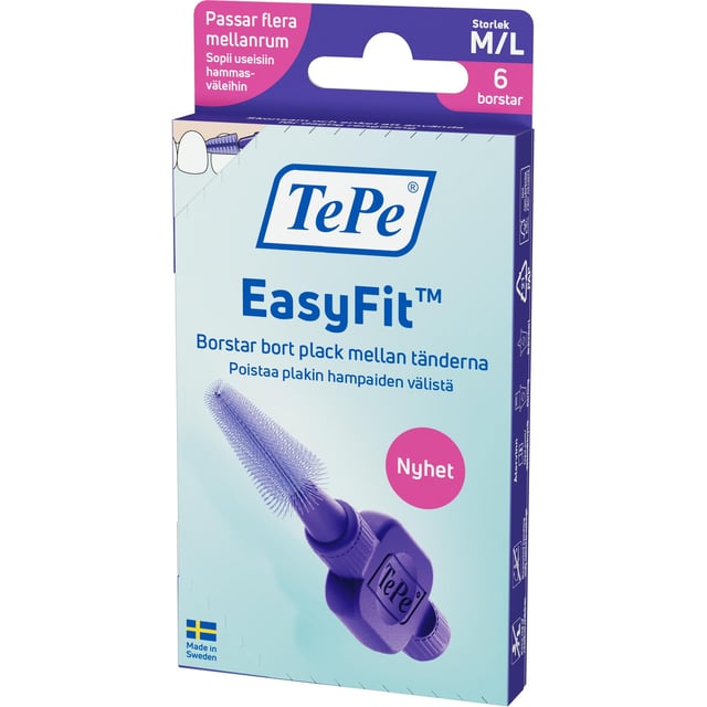 TePe EasyFit M/L 6 st