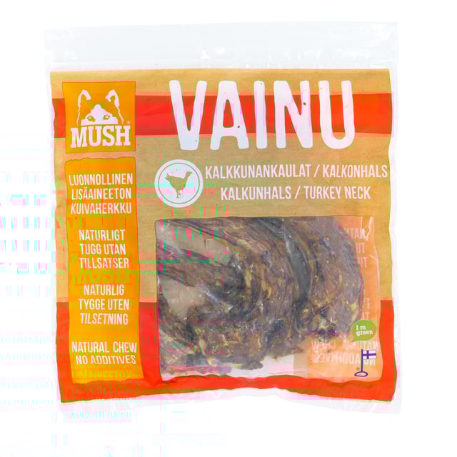 MUSH VAINU Kalkonhals 250g