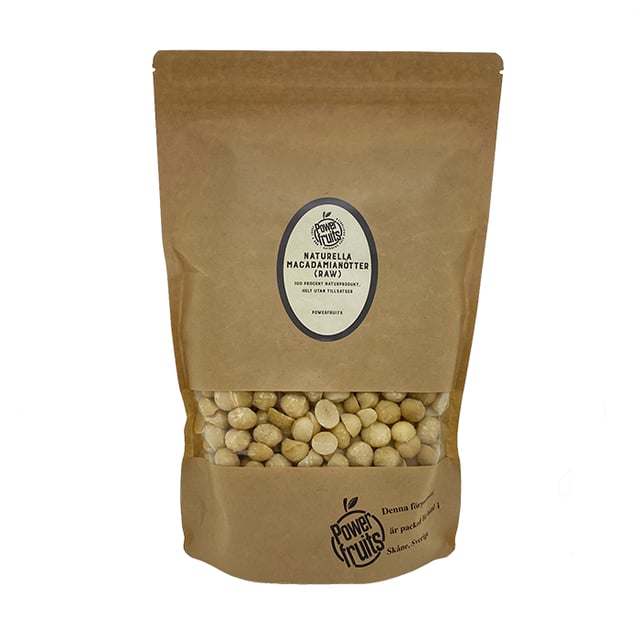 Powerfruits Macadamianötter Naturella 1 kg EKO