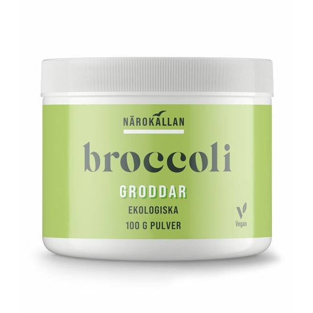 Närokällan Ekologiska Broccoligroddar Pulver 100g
