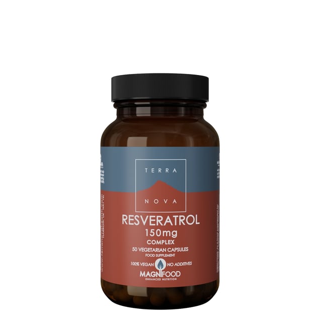 Terranova Resveratrol 150mg Complex 50 kapslar