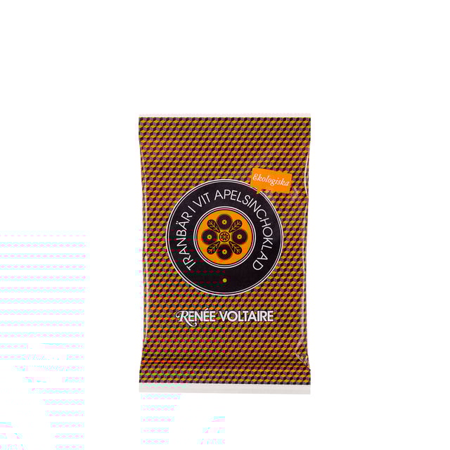 Renée Voltaire Tranbär i Vit Apelsinchoklad 45g EKO