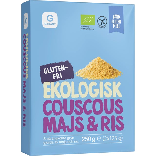Garant Glutenfri Couscous Majs & Ris Eko 250 g