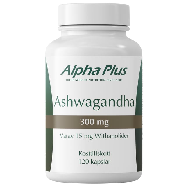 Alpha Plus Ashwagandha 120 kapslar